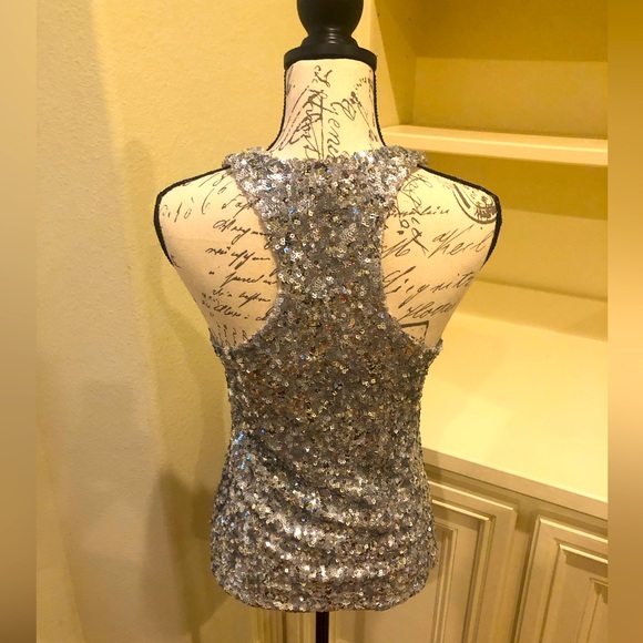 Alice + Olivia Sequin Top -Size Small - Picture 2 of 4